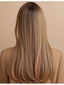 ピーチ バイ ニューヨークニューヨーク(a Peach by NYNY) 透明感抜群♪ダブルカラーブリーチハイトーンブラウン