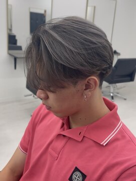 ステージ(STAGE) バレイヤージュ　シルバーメッシュ　シルバーハイライト