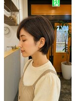 コポル(Copol)&nbsp;まわりと差がつく大人ショート×アッシュグレージュ