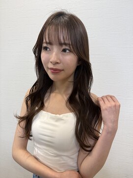 サク(Sac.) 顔周りカット×透明感カラー×グレージュSac.栃木優佑