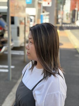 ヘアーサロン グラブ(hair Salon grab) ナチュラルハイライトミディアム