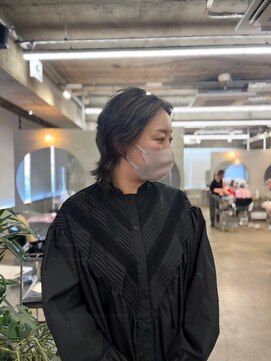 リラ バイ クオーレ(LIRA by CUORE) ハイライトウルフパーマ