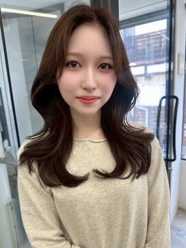エトワ 中央店(etoi) 大分韓国ヘアかき上げレイヤーカット