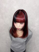 ビゼ 梅田(BIZE)&nbsp;赤×黒でミックスカラー