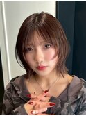 髪質改善トリートメントミルクティーベージュカラーくびれヘア
