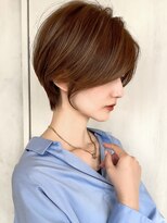 アフロート トウキョウ(AFLOAT TOKYO)&nbsp;似合わせショートボブ30代40代小顔銀座ひし形前上がり縮毛矯正
