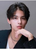 ニュアンスハイウェイトセンター【ツーブロックフェザー】