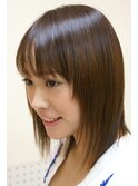 ツヤ髪ストレート