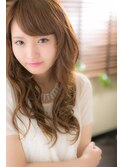 大人のゆるカワカールセミロング