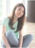 【K-two青山】ふんわりかきあげ前髪×ラフウェーブ【表参道】