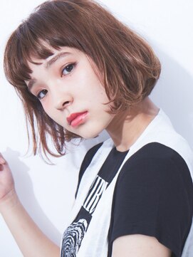 キラ 渋谷(KILLA) 眉上ショートバングで作る小顔ヘア【Killa原宿 表参道】