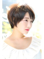 アエレ(Aere)&nbsp;【Aere池袋】ショート×ヌードカラー×ストレート☆小林正重