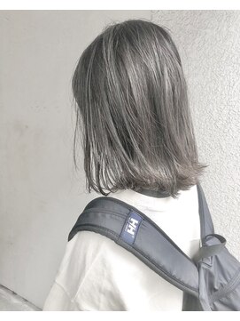 ヘアーアンドアトリエ マール(Hair&Atelier Marl) 【Marl】グレージュカラーの外ハネボブ♪