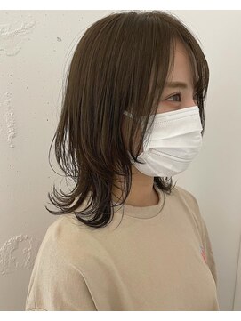 カウチ 板橋本町店(kauti) ワンカールで可愛くなるレイヤーカット×ベージュ