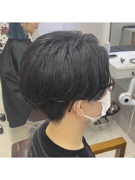 ニコフクオカヘアーメイク(NIKO Fukuoka Hair Make) 「NIKO」ニュアンスカルマセンターパートパーマ　福岡天神