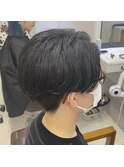 「NIKO」ニュアンスカルマセンターパートパーマ 福岡天神