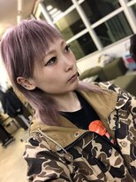 ローシュヘアー(Rosh hair)&nbsp;パープル×ウルフ