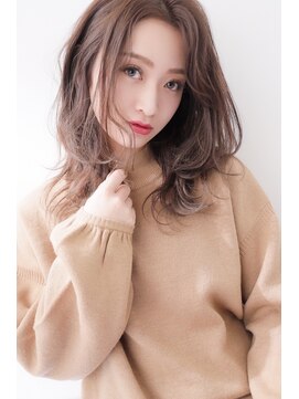 カスガウラ美容室 ひし形、くびれレイヤー