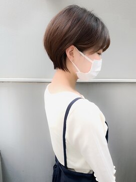 ハッチ(HACCH) 前髪あり大人ショートボブ20代30代40代　HACCH