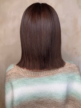 ニスル 上尾店(NISURU) 似合わせカット/大人ガーリー/ダークアッシュ/着物/上尾/上尾駅