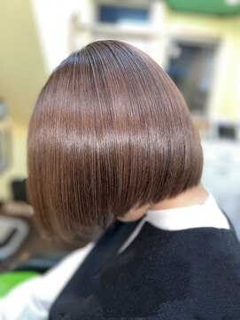 エムスリーディーミュゼステージ(M3D) ピコカラー&ストレート仕上げ。