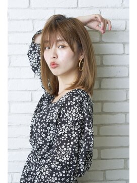 ルーカ 恵比寿(LU-CA) ３０代４０代５０代ミディアムボブレイヤー恵比寿小顔