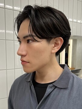 ニコ トウキョウ ヨコハマ(nico) メンズ/センターパート/ニュアンスパーマ