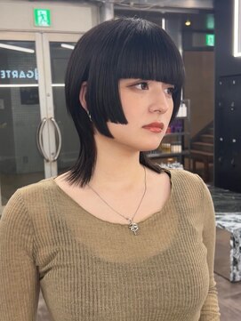 ガルテ(GARTE) ショートウルフカット/韓国風ウルフヘア/顔周りレイヤーカット
