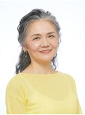50代・60代の方に☆ロングパーマヘアの簡単ヘアアレンジ