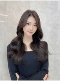 韓国ヘア 上品な大人レイヤー