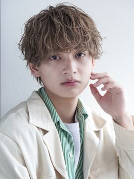 オーシャントーキョー 原宿(OCEAN TOKYO) 波巻きパーマメンズツイストスパイラルパーマツーブロック