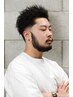 【メンズカット+ツイスト・スパイラル系パーマ】より個性を演出したい方に◎