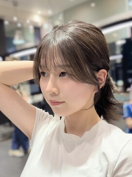 ビューネオ(VIEW NEO) 結んで小顔になる顔まわり/韓国ヘア/レイヤーカット/谷町四丁目