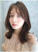 韓国風前髪×レイヤーカット【髪質改善/仙台/レイヤーカット】