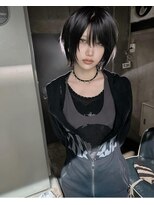 アリー(ally) シャギーウルフカットショートウルフ中性ウルフレイヤーカット