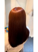 【W_SALON 河原町】艶髪オレンジブラウン