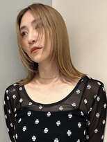 トリッカ シブヤ(TRICCA SHIBUYA)&nbsp;レイヤーカットミディアムレイヤー大人ヘア20代30代渋谷モテヘア