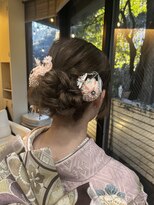 ジラ ヘアアンドメイク(girra HAIR&MAKE) 成人式振袖着付け+ヘアセット