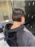 切りっぱなしボブ
