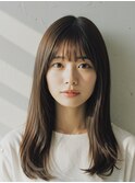 イメチェン/美髪/外ハネボブ/ワイドバング/髪質改善/縮毛矯正