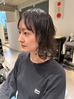アム(amu)&nbsp;ボブパーマ/パーマボブ/くせ毛パーマ/くせ毛風パーマ