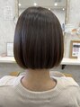 ラフォンテ ドゥーエ(LA FONTE due)&nbsp;後ろから見てもすっきりとした定番ボブスタイルです！