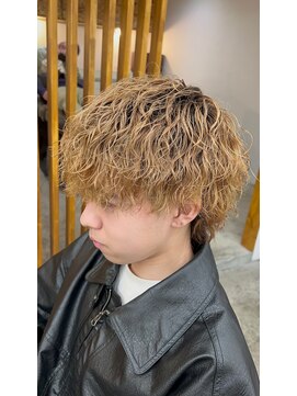 ステラ(STELLA) ブリーチパーマ×ウルフ