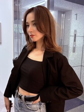 ラキング ギンザ トウキョウ(LAKING GINZA) ミディアムヘア/暗めカラー/グランマッシュ/銀座