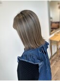 艶のある自然なハイライトカラー♪