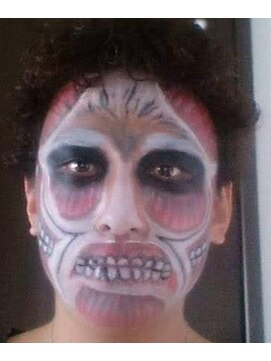 グランアージュ 北千住(grandage) ハロウィンメイク　進撃の巨人　超大型巨人バージョン