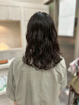 ヘアーワークス ボナ ウニクス店(HAIR WORKS bona) 大人の抜け感カジュアルパーマ×レイヤーカット