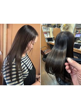 話題の長門政和さんプロデュース[METEOストレート][メテオカラー][メテオアルカリ酸熱トリートメント]導入!