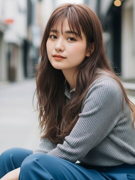 コトナ 越谷店 忙しい20代に人気！越谷の時短セミロング×ヘーゼルグレージュ