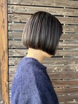 アミリアバイザザ(amiliea by ZA/ZA)&nbsp;透明感グレージュ×ミニマムボブ